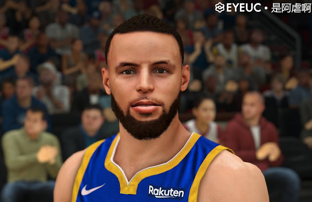 Trey Burke Cyberface, Hair Update Braid and Body Model By SteveDai [FOR  2K21]