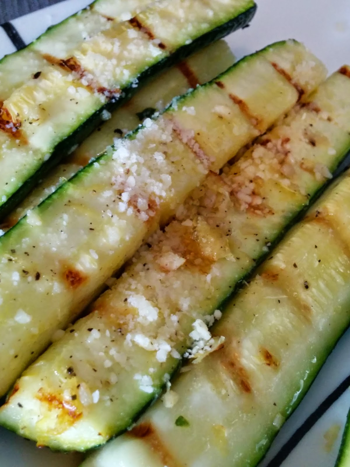 The On-Call Cook: Grilled Zucchini with Parmesan