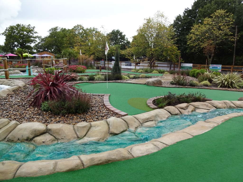 The Ham and Egger Files Adventure Golf at the Four Ashes Golf Centre