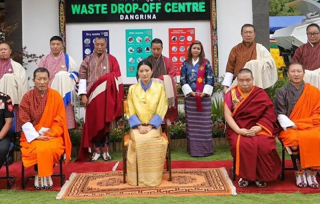 Queen Jetsun Pema of Bhutan. Zero Waste Bhutan by 2030. The electric waste utility vehicles