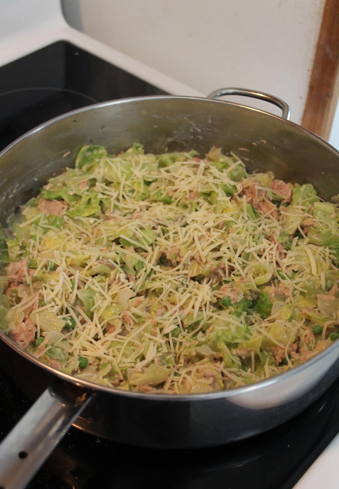 Jo and Sue Keto Tuna Cabbage "Noodle" Casserole