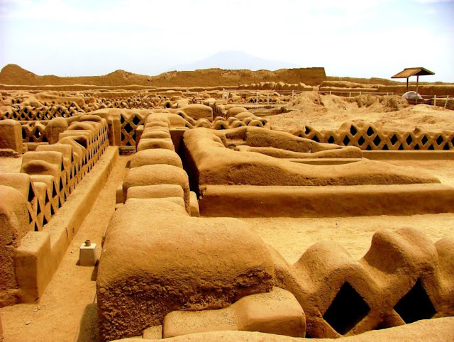 Древний Чан-Чан, глиняный город Перу