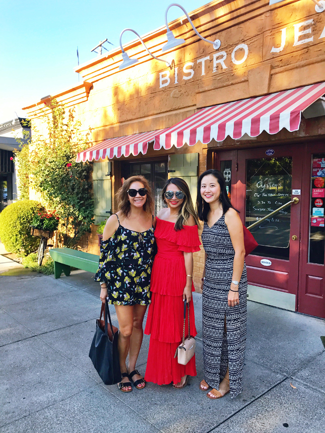 Jennifer Worman, Girlfriends and what to wear in Napa, Fall STyle in Napa, What to wear at night in Napa