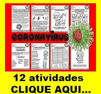 compilado com 70 atividades sobre o coronavírus