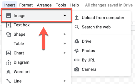 كيفية إضافة علامة مائية في مستندات جوجل مرحبا أنا تقنية