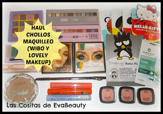 Haul Chollos Maquilleo (Lovely Makeup y Wibo)