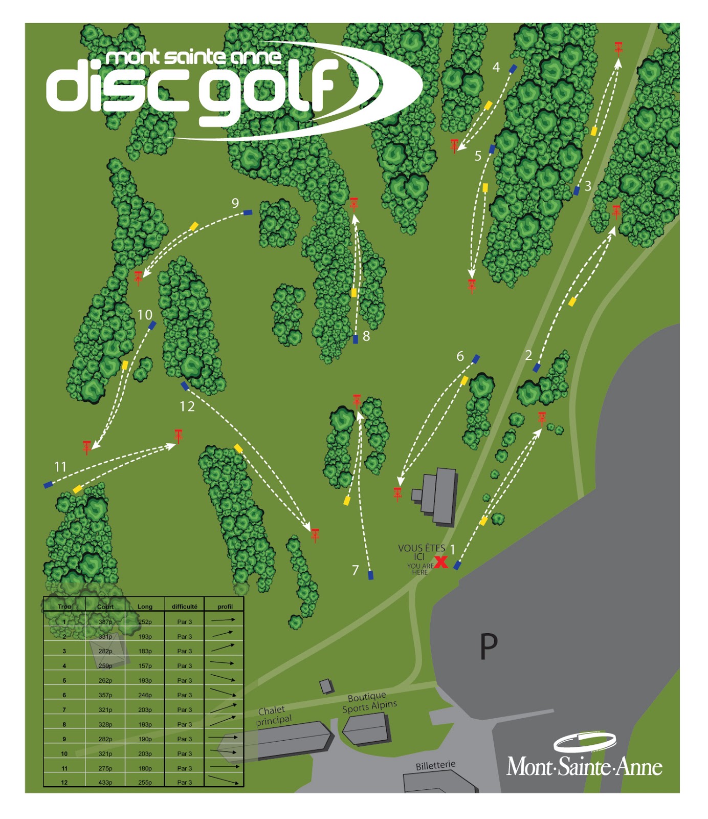 Association Disc Golf Québec Le Roi de la Montagne