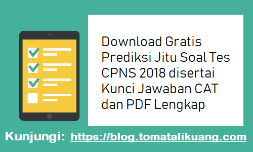 soal dan jawaban cpns pdf soal dan jawaban cpns pdf