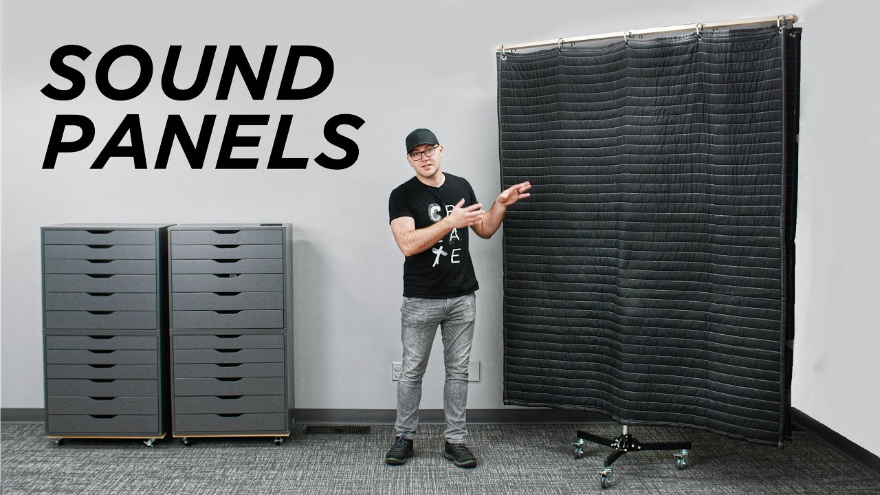 GIANT DIY Sound Panels For Better Audio and Lighting!