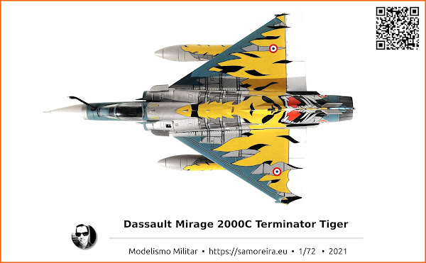 Dassault Mirage 2000C Terminator Tiger 2009 - Armee de L'air