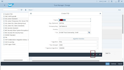 Setting up SSL on Application Server S/4HANA SAP HANA Certifications, SAP HANA Study Materials, SAP HANA Tutorials and Material, SAP HANA Learning