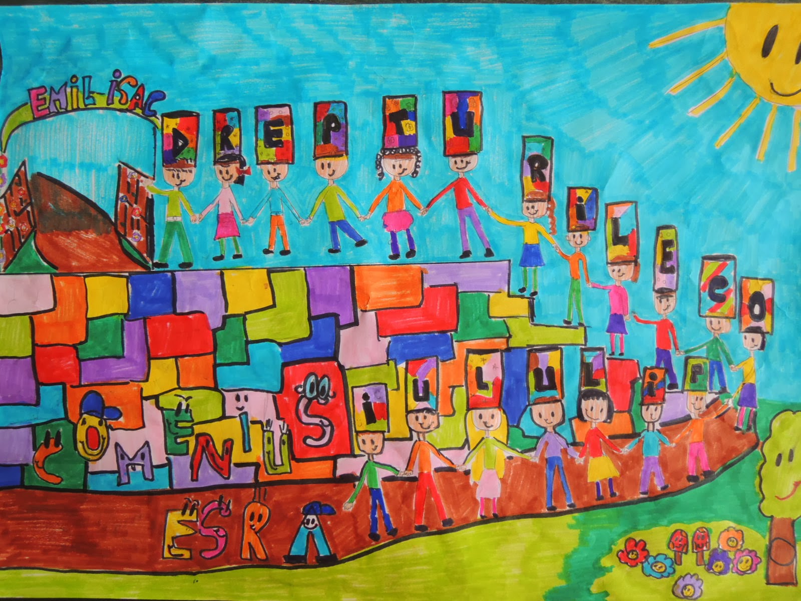 ESRA: Children's Rights - winning drawings from Romania