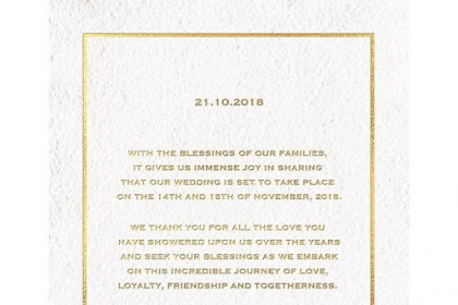 Download Deepika Padukone Wedding Card