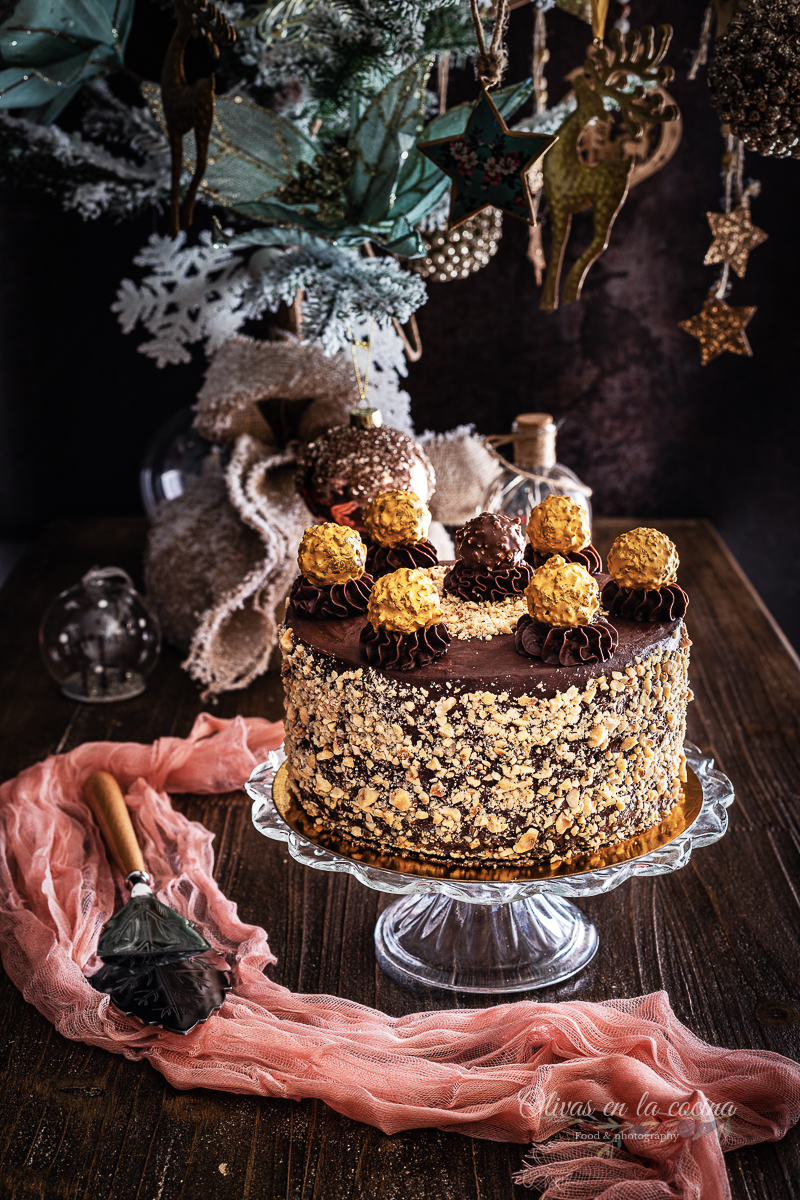 Tarta Ferrero Rocher