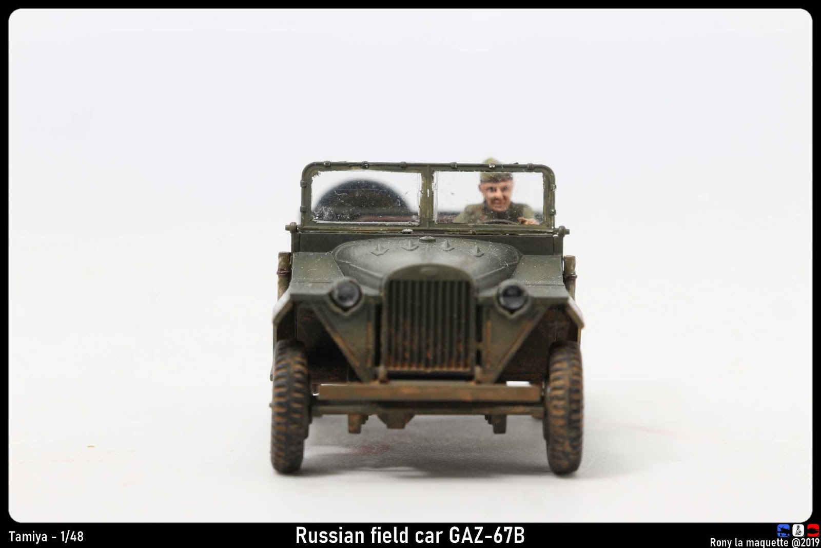 trompette voyagermodel 35668 PE pour la seconde guerre mondiale russe GAZ-67B véhicule militaire 