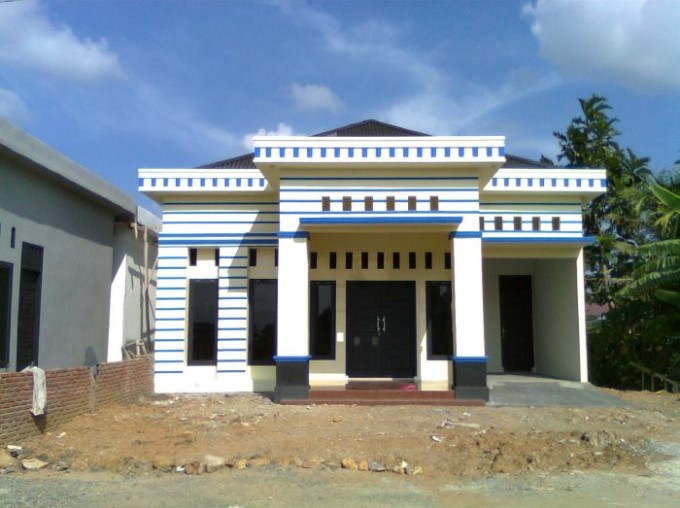 Download Village House Gate Simple Village Home Front Design