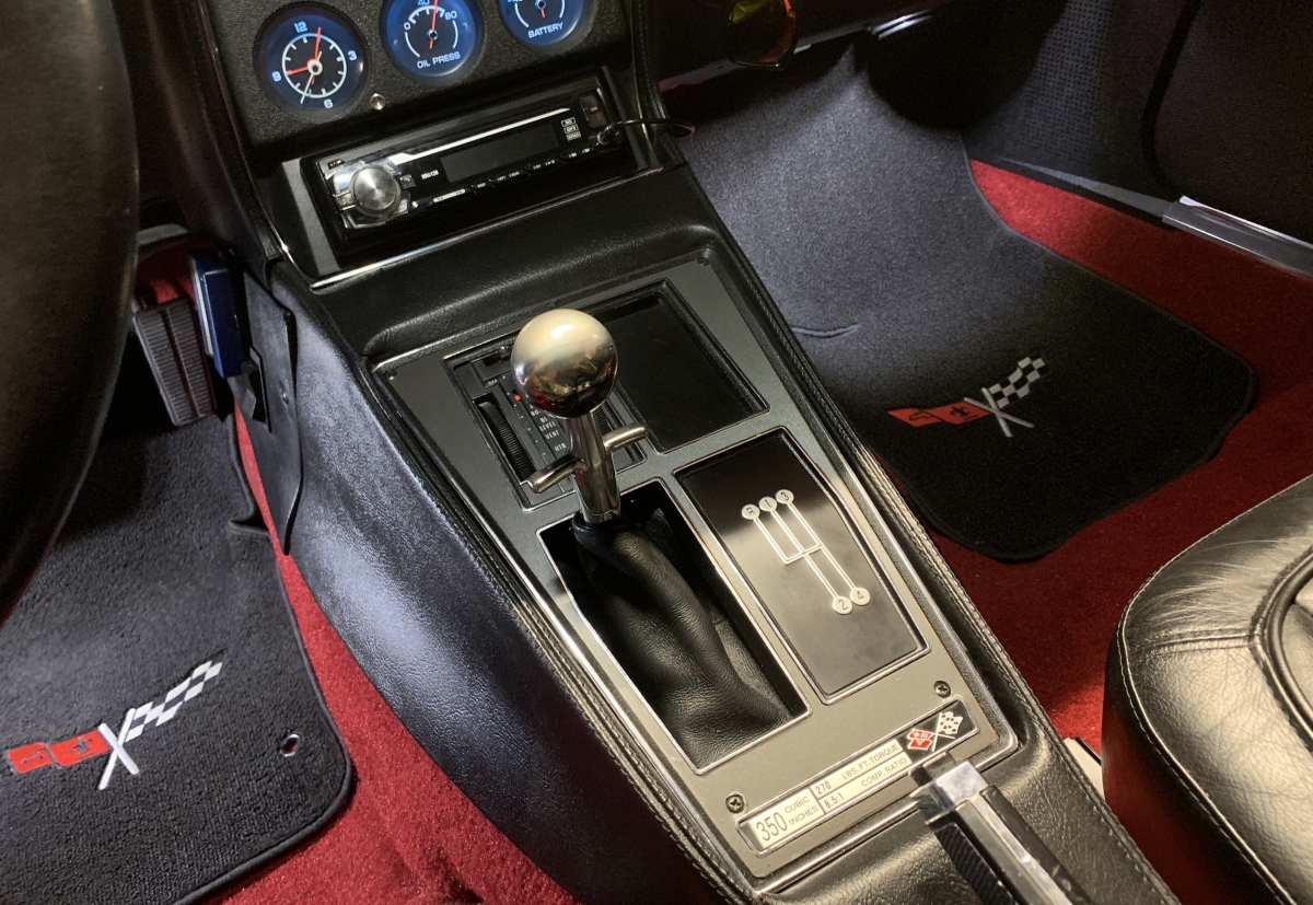 1976 Corvette Stingray Restore, Repair, Detail C3 Corvette Shifter