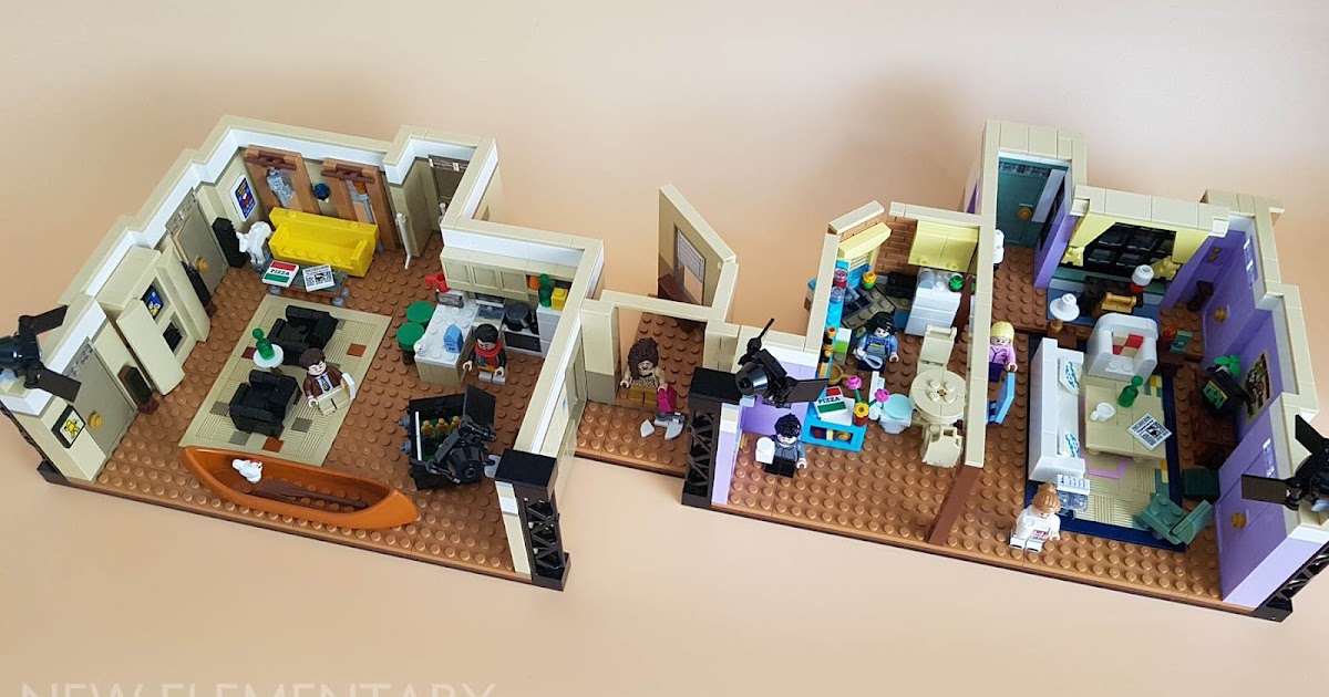 LEGO MOC 10292 FRIENDS The Apartments in photo frame by beewiks