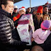 Entrega Santa Claus Bombero miles de juguetes en Juárez