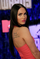 super sexy, hot, curvy, Megan Fox, High, Resolution, Wallpaper, back, solder, tattoo, 