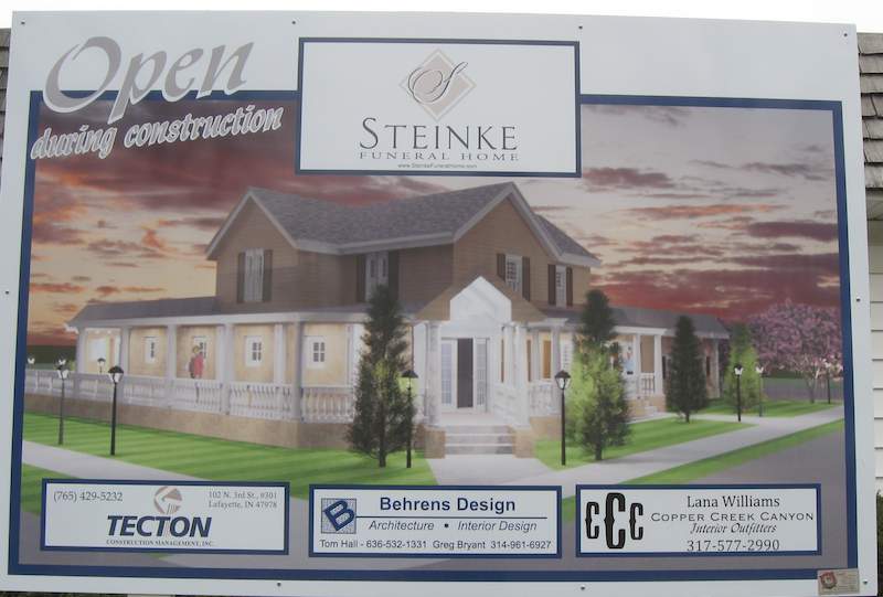 Rensselaer Adventures Groundbreaking for the Steinke Funeral Home