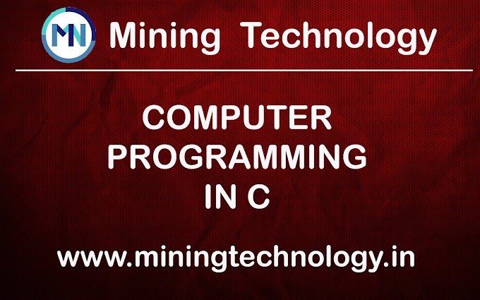 COMPUTER PROGRAMMING IN C