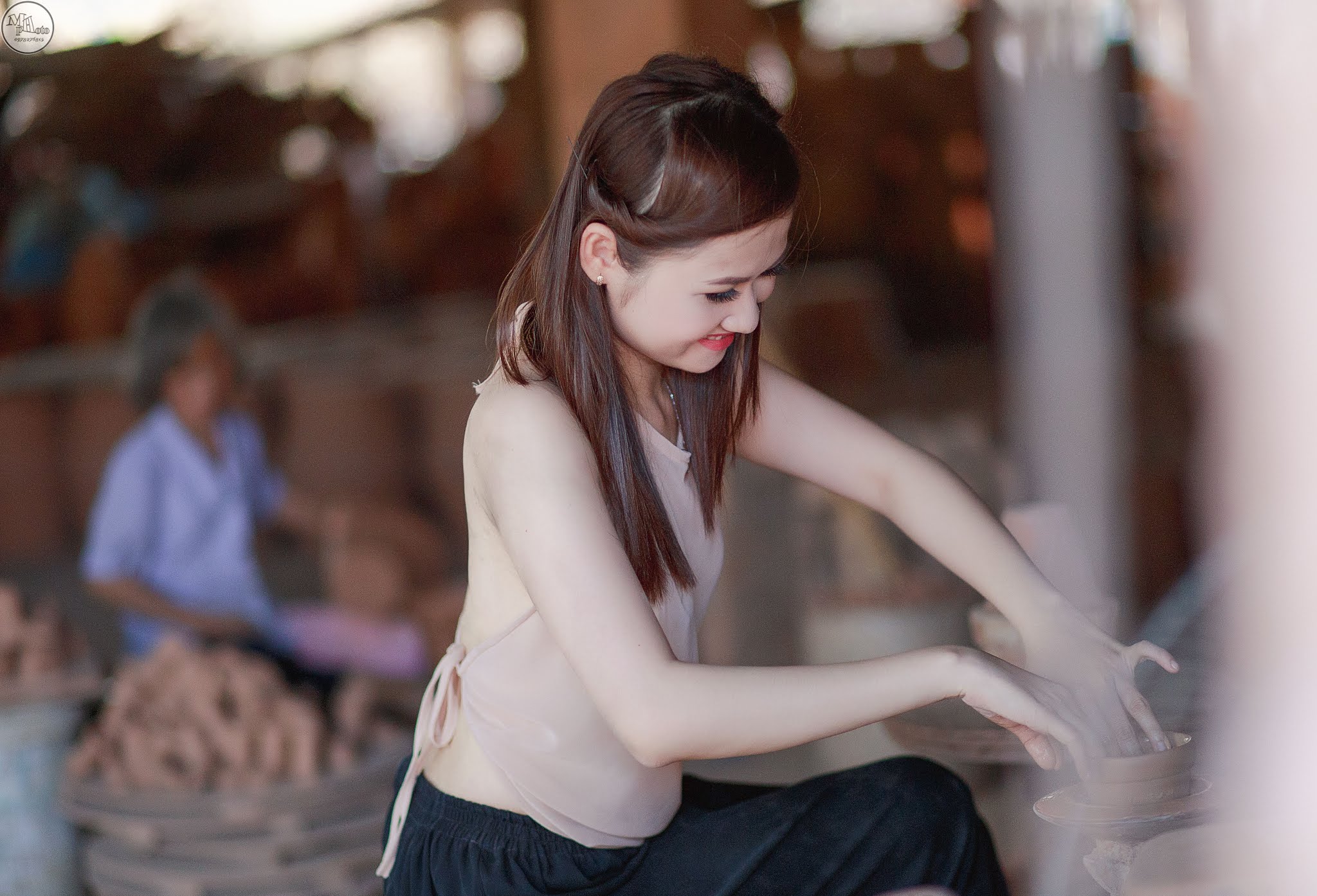 Gái xinh khỏa thân