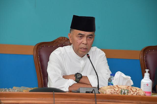 Bupati Natuna Memimpin Rapat Pembubaran Panitia HUT ke 76 Kemerdekaan RI Bupati Natuna Memimpin Rapat Pembubaran Panitia HUT ke 76 Kemerdekaan RI