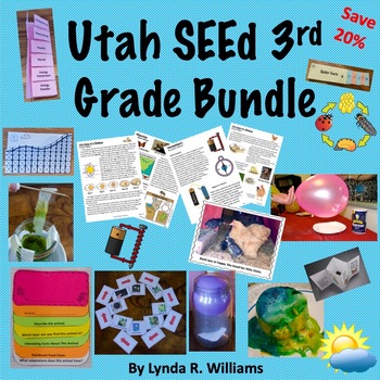 Utah SEEd 3rd Grade Bundle of Lessons Utah SEEd third grade lessons