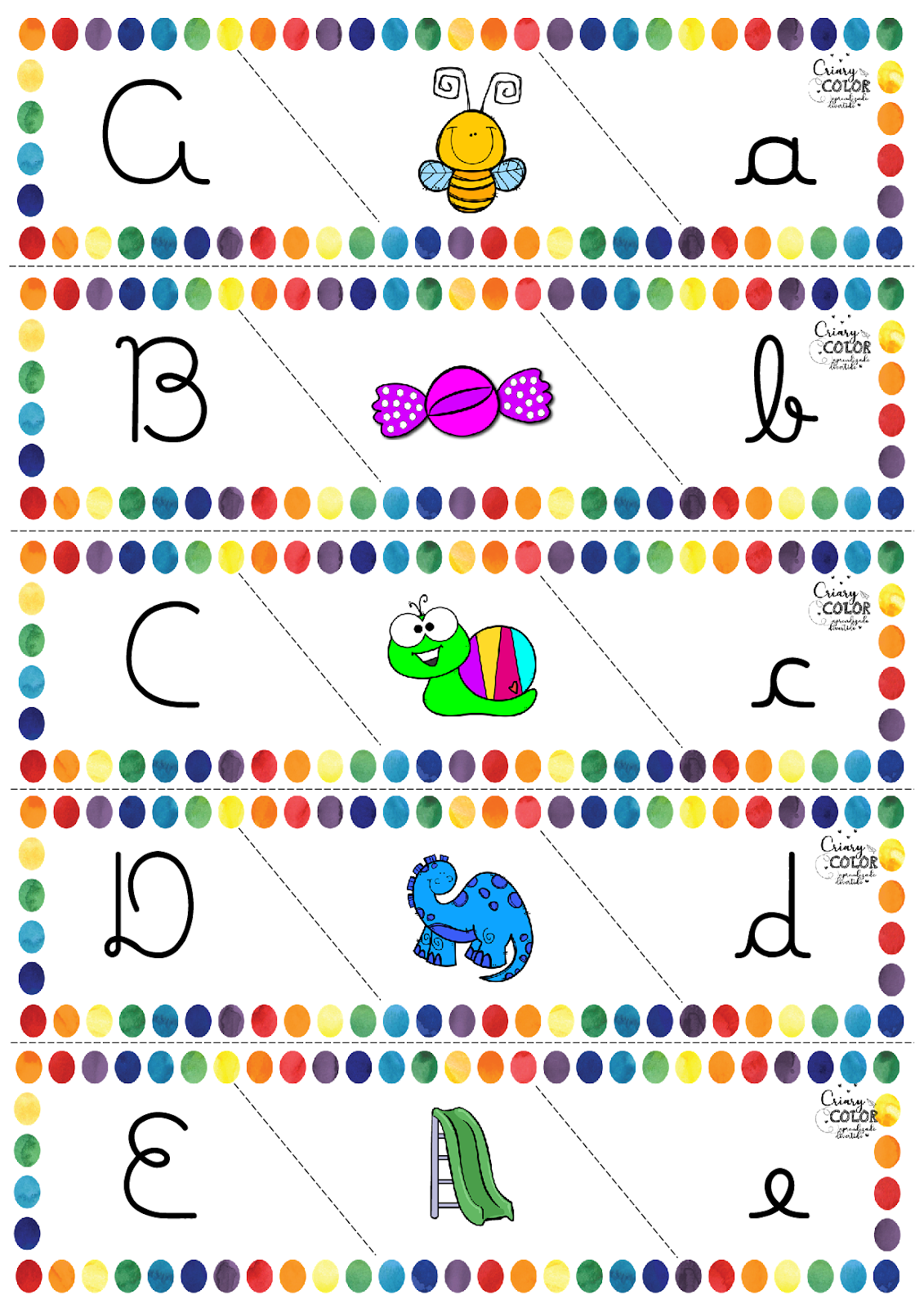 FREE! - Jogo Combine os Sorvetes - Letras Maiúsculas e Minúsculas