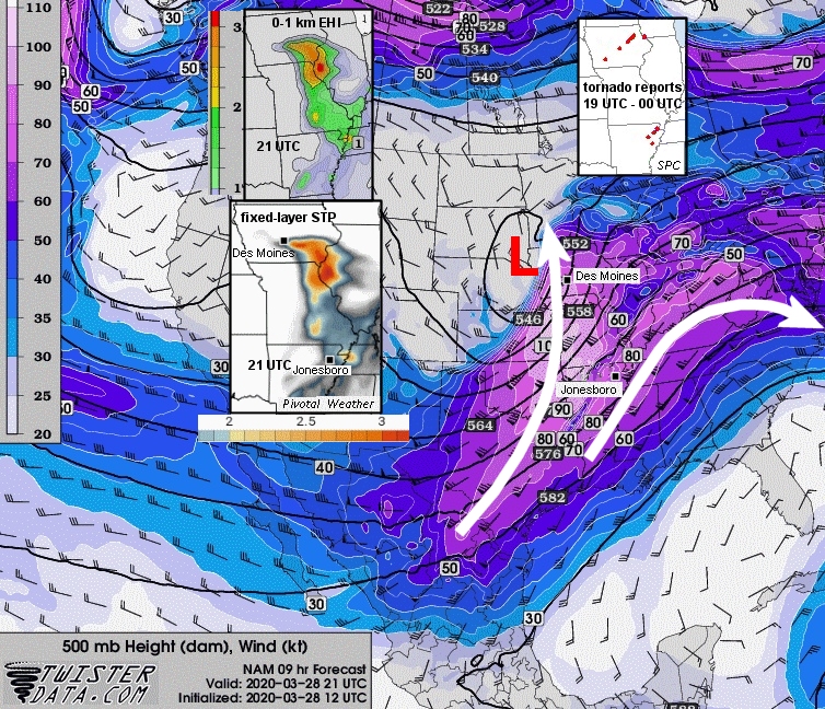 Jon Davies Severe Weather Notes The Jonesboro, Arkansas tornado on