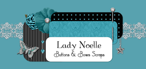 Lady Noelle Buttons and Bows Scraps
