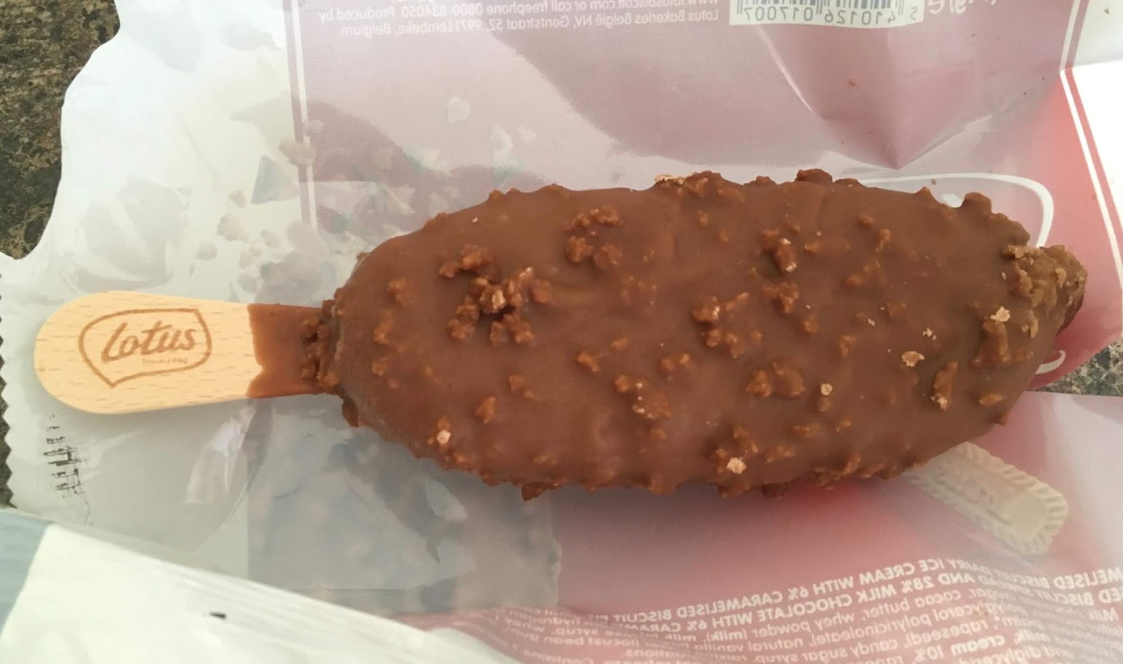 FOODSTUFF FINDS Lotus Biscoff Ice Cream Sticks (Waitrose) By SpectreUK