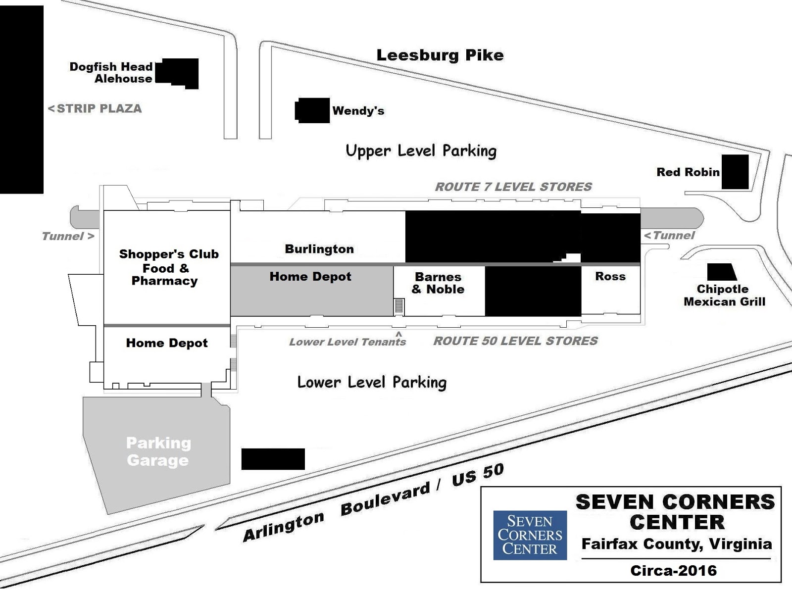 Mall Hall Of Fame March 2009 In A Site Plan From 6 Years Later We See That Burlington Coat Factory Has Moved Into Vacant Syms Space Likewise Home Depot Expanded Area