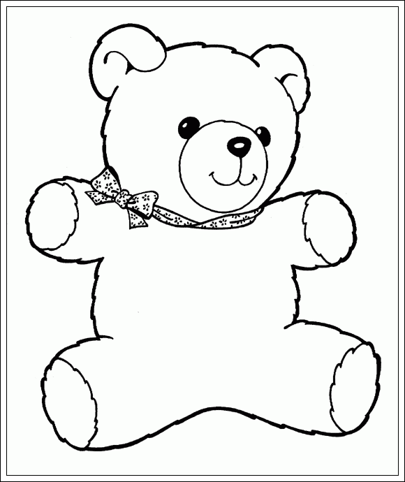 Ausmalbilder zum Ausdrucken Ausmalbilder Teddybär zum