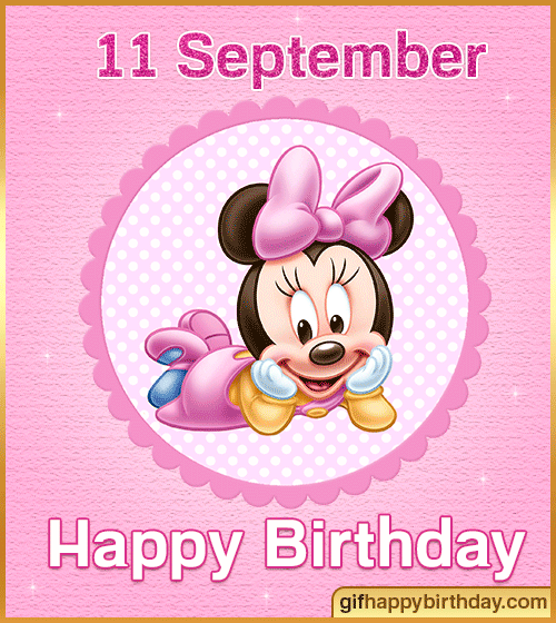 11 september happy birthday minnie mouse 11 september happy birthday minnie mouse