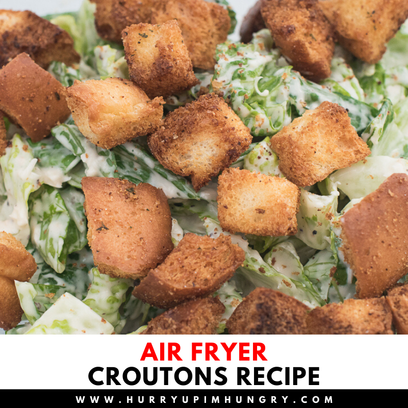 How to Make Croutons in Air Fryer