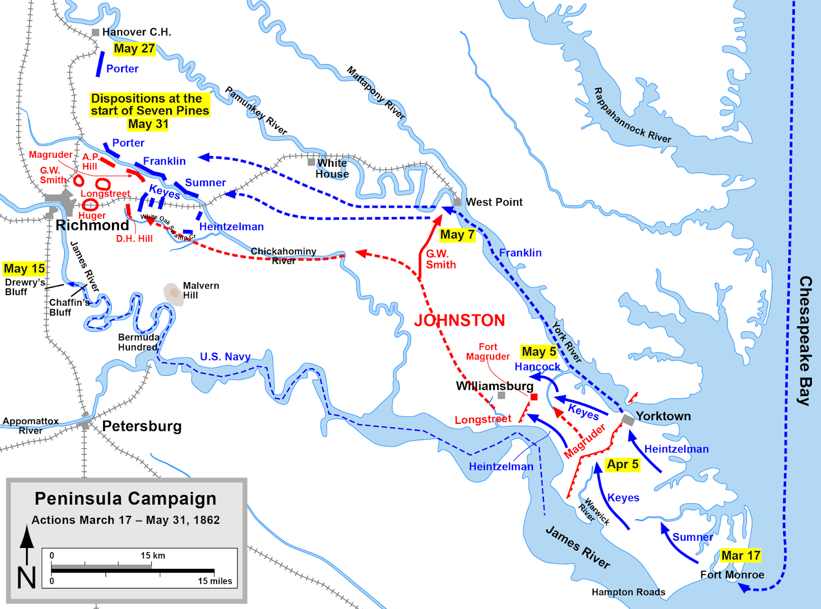 The Peninsula Campaign: McClellan's Grand Design Unravels in the Crucible of Virginia The Peninsula Campaign: McClellan's Grand Design Unravels in the Crucible of Virginia