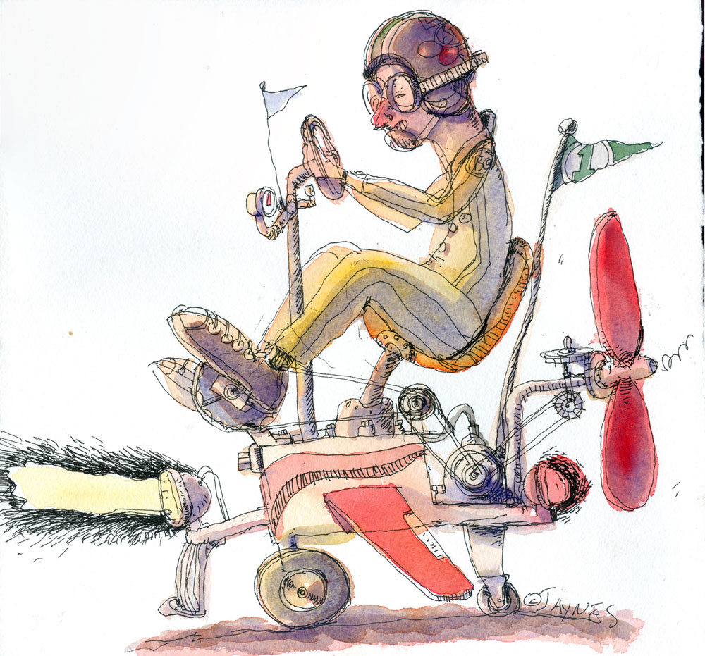 Bill Jaynes Drawings and Mind Wanderings IFContraption