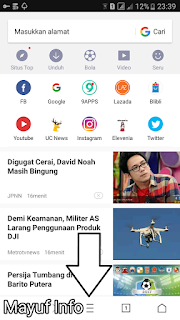 Cara Mengganti Background/Tema UC Browser Terbaru