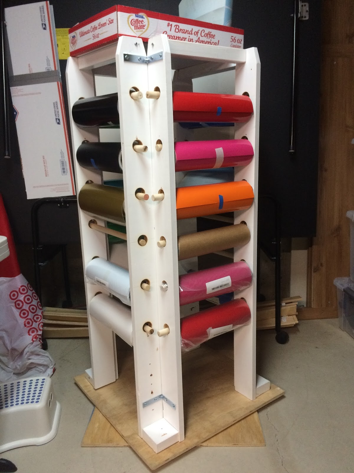 Kwannies How to store vinyl rolls