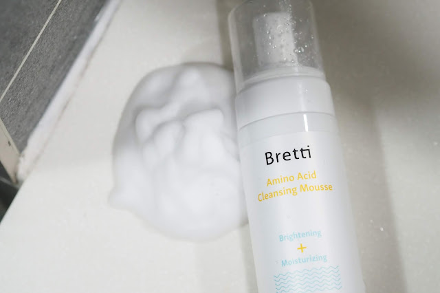 Bretti skincare Amin Acid Cleansing Mousse malaysia beauty blogger cestlajez