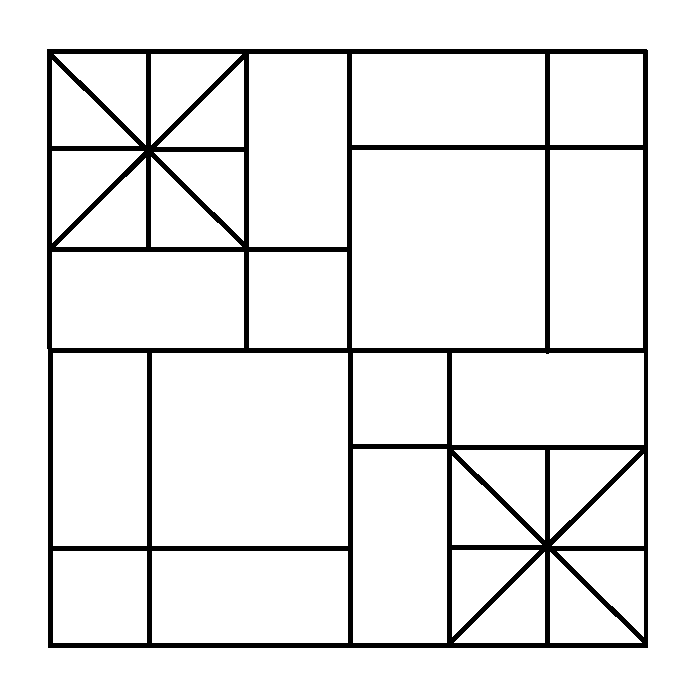 Clover & Violet — Pinwheel Toss {tutorial} hopscotch diagram 