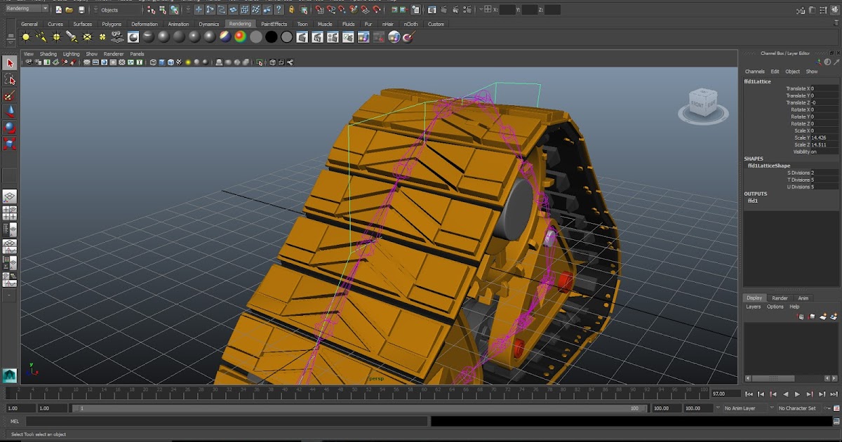Creative Spot Caterpillar Track Rig