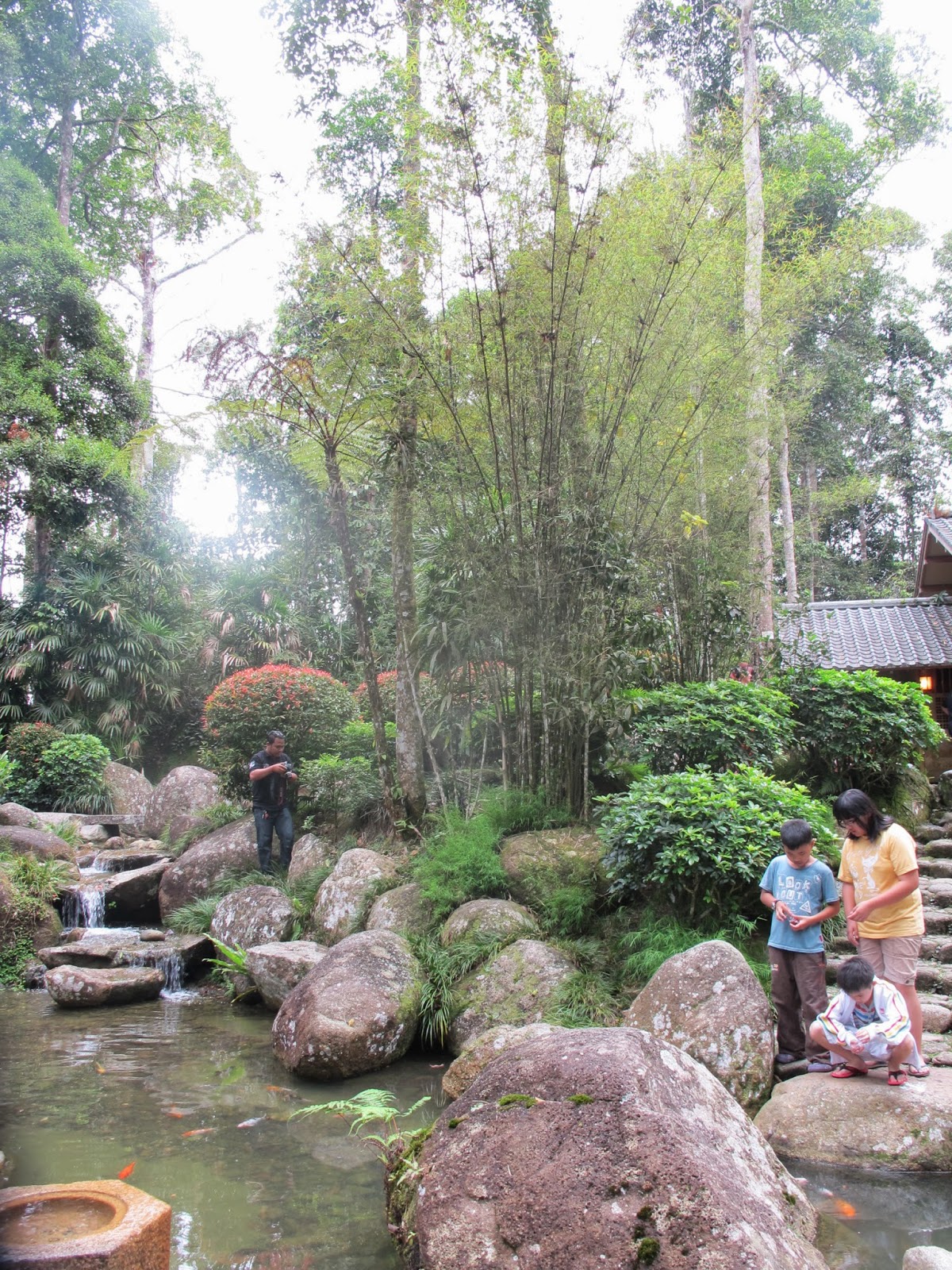 Botanical Garden and Japanese Tea House at Berjaya Hills, Bukit Tinggi