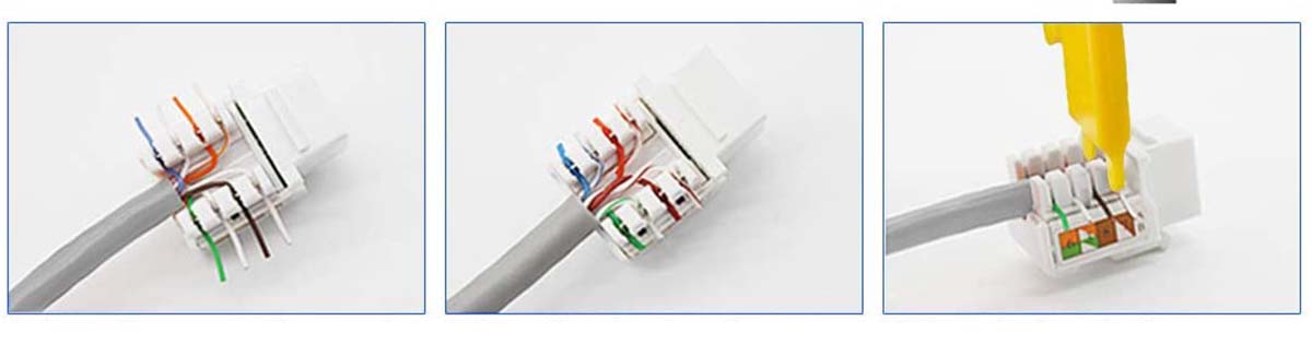 fix IP security camera's damaged RJ45 Ethernet connector