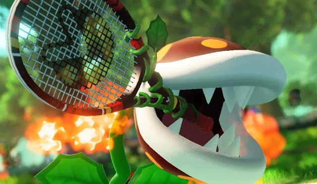 Mario Tennis Aces (Switch): Fire Piranha Plant se junta ao time em junho