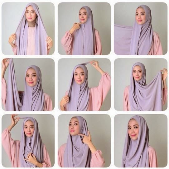 Tutorial Hijab Syar'i Cantik