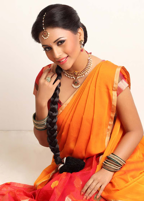 Suza Kumar in Half Saree