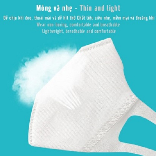 Hộp 15 chiếc khẩu trang Niva 3D Trẻ em 1-6 tuổiẻ